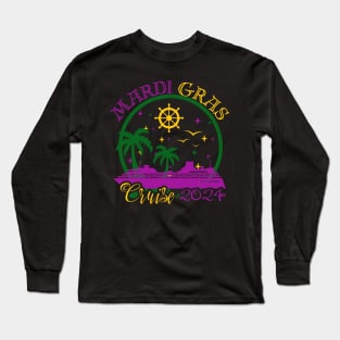 Mardi Gras-Cruise 2024 Long Sleeve T-Shirt